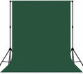 Deep Green Photo Backdrop Fabric Professional Photography Background 8x10ft | Seamless Design eliminates Wrinkle Portrait Photography Wedding Dark Theme Decorations by MIZSYE