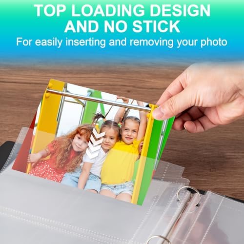 100 Pack 8 x 10 Photo Sleeves for 3 Ring Binder(100 Pictures) - Image 4