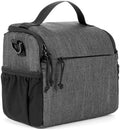 Tamrac Tradewind 5.1 Camera Bag for Photographers, Camera Case for Photography Accessories, Compact Camera Shoulder Bag for DSLR and Mirrorless Cameras, Crossbody Camera Bag for Women Men – Dark Grey by Tamrac