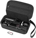AMAZEAR Portable Carry Case for DJI OSMO Pocket 4 / Xtra Muse, Pocket4 Accessories Hard Shell Bag for Protection, Storage, Organizer, with Shoulder Strap, Black by YourProPhotoGear