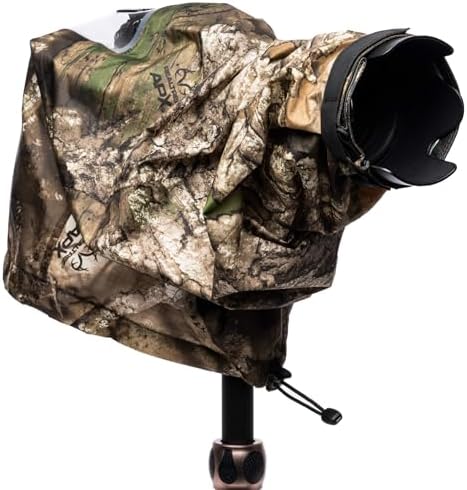 Think Tank Photo Emergency Rain Covers for DSLR and Mirrorless Cameras with 70-200mm Lens - Medium (Realtree APX Camouflage) - Image 2