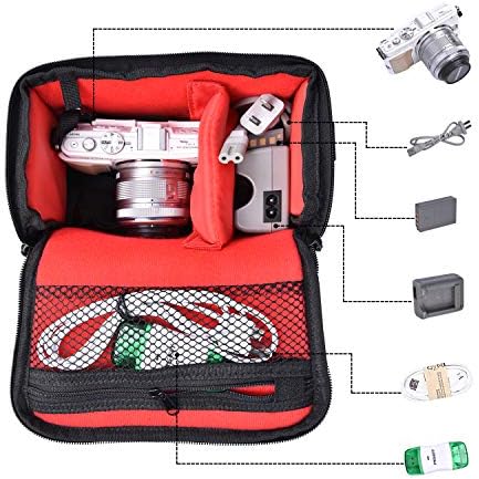 Waterproof Crossbody Camera Bag for Canon Nikon Sony DSLR Mirrorless Camera - Image 4