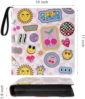 Large Polaroid Photo Album Binder, 240 Pockets. Girly Texture - Image 2