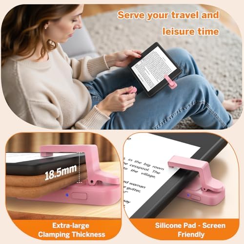 Page Turner Ring for Kindle,Remote Control for iPhone iPad Tablets eReaders - Image 4
