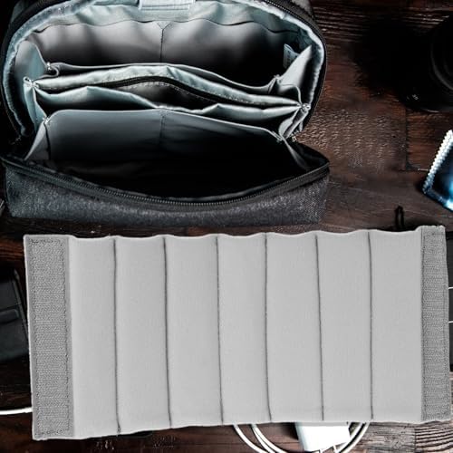 Cabilock Camera Bag Dividers Inserts 2 pcs Padded Divider Organizer for Camera Bag Shock Absorbing Insert for Backpack Lightweight Travel Gear Protection - Image 7