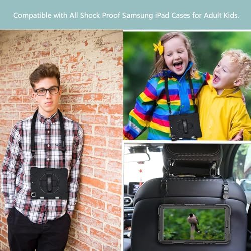 3 Pack Adjustable Shoulder Strap, iPad Strap Nylon Neck Lanyard - Image 3