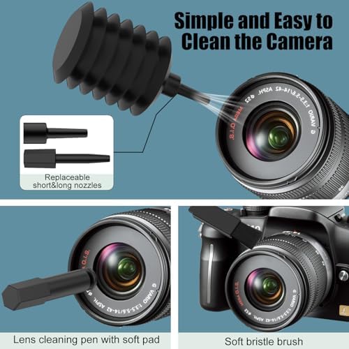 VICHYIE 20 in 1 Multifunctional Cleaner Kit for Electronic Devices (Black) - Image 5