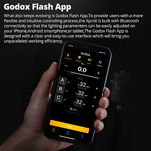 Godox XproII-C Trigger, Godox Flash Trigger for Canon, TTL Wireless Flash Trigger, HSS 1/8000s, 11 Customizable 5 Group Button, Can Bluetooth Connection (XproII-C) - Image 5