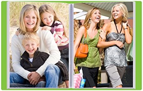 Pioneer Photo Albums I-46M/GN 36 Pockets Hold Memories Mini Photo Album, Green, 4" x 6" - Image 3