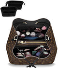 LEXSION Organizer,Bag Organizer,Insert purse organizer with 2 packs in one set fit NeoNoe Noé Series perfectly Black by LEXSION