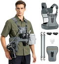 FOMITO Dual Camera Harness, Multi Carrying Radio Chest Vest System by FOMITO