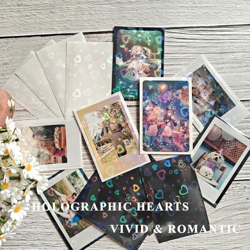 2x3 Kpop Photocard Sleeves 100pcs 60x90mm Holographic Photo Protector - Image 3