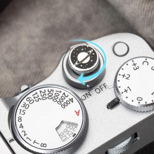 Camera Metal Hot Shoe Cover Shutter Buttons Protector Set for Nikon z30/z50/d810 for Fujifilm X100VI X-T30 X-Pro3 X-Pro2 (Aluminium Set) - Image 4
