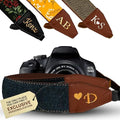 Art Tribute Camera Strap Personalized With Name - Shoulder, Crossbody & Neck Camera Strap for Photographers, Fits All Cameras, Canon Nikon Sony Fujifilm, Padded Strap W/Quick Release & Leather Ends by ArtTribute