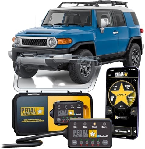 PEDAL COMMANDER for Toyota FJ Cruiser 2007-2014 Throttle Response Controller - Plug-and-Play, 4 Driving Modes, App Control, Throttle Controller Upgrade, FJ Cruiser TRD Accessories by PEDALCOMMANDER