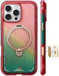 TORRAS World Cup Inspired, Official Portuguese Football Federation Limited Edition, Ostand Q3 Air for iPhone 16 Pro Max Case, 360 Magnetic Stand, Fit for MagSafe, Mil-Grade Drop Tested, Glory Slash by TORRAS