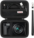 Camera Case for Panasonic LUMIX ZS99 / ZS300 Digital Camera, Black by Supmay