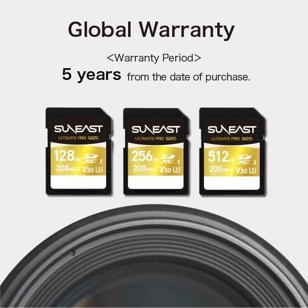 SUNEAST 512GB SD Card SDXC UHS-I V30 U3 C10 Memory Card - Image 5