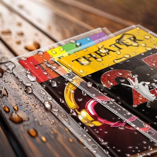 tutata 3 inch Binder with Sleeves, 5.5×8.5 Theater Program Holder - Image 6