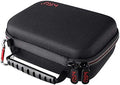 HSU Small Case for GoPro Hero 13/12/11/10/9/8/7/6/5 Black (Small Size Red) by HSU