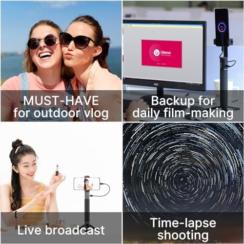 ULANZI BG-3 Battery Handle Grip, 10000mAh Grip Portable Charger Tripod - Image 4