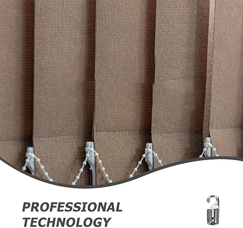 OSALADI 4pcs Hardware Tilt Wand Tip Repair Window Blind Tilt Wand Tip for Broken Horizontal Blind Hardware Wand Vertical Blinds Replacement Parts for Interior Windows Silver - Image 5