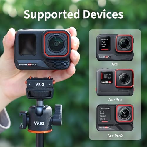 VRIG Magnetic Quick Release Mount for Insta 360 Ace Pro 2/ X6/ X5/ X4 Air - Image 2