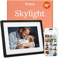Skylight Digital Picture Frame, Load from Phone Capability, 10" Black by Skylight