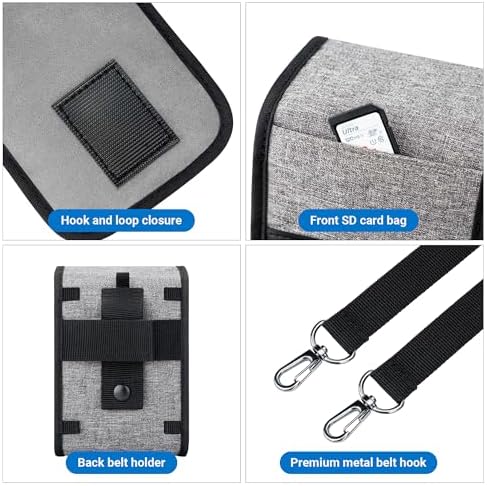 Travel Compact Camera Case for Fuji X100VI Leica D-Lux 8 Lumix L10 X-T30 II - Image 4