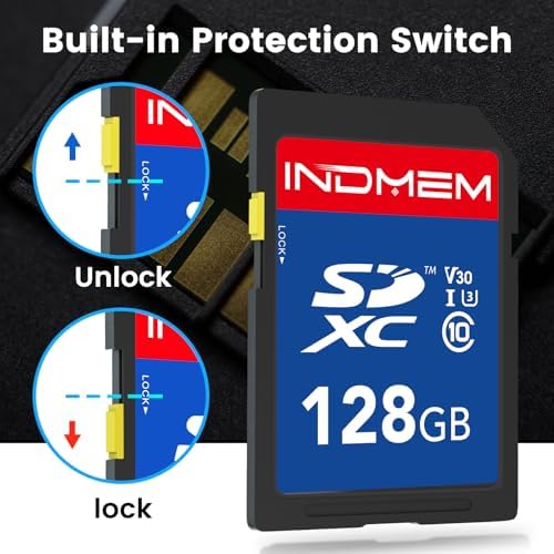 128GB SD Card, C10, U3, V30, High Speed up to 90M/S, SDXC UHS-I Memory Cards, Full HD & 4K Video Compatible with Digital Camera, HD Camcorders, DSLR and PC, 128 GB(1 Pack) - Image 7