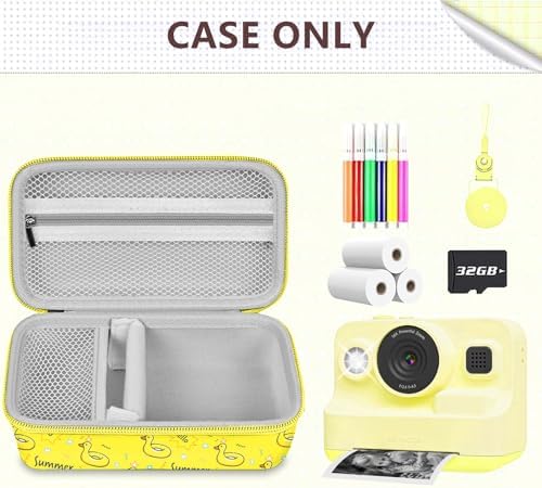 Leayjeen Kids Instant Camer Case for ESOXOFFORE/Dylanto -Yellow Duck - Image 3