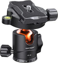 K&F Concept 25mm Metal Tripod Ball Head 360 Degree Rotating Panoramic with 1/4 inch Quick Release Plate Bubble Level for Tripod Monopod Slider Camera Camcorder up to 18 pounds/8 kilograms BH-25 | 360 Degree Rotating Panoramic, 1/4 inch Quick Release Pl... by KFCONCEPT