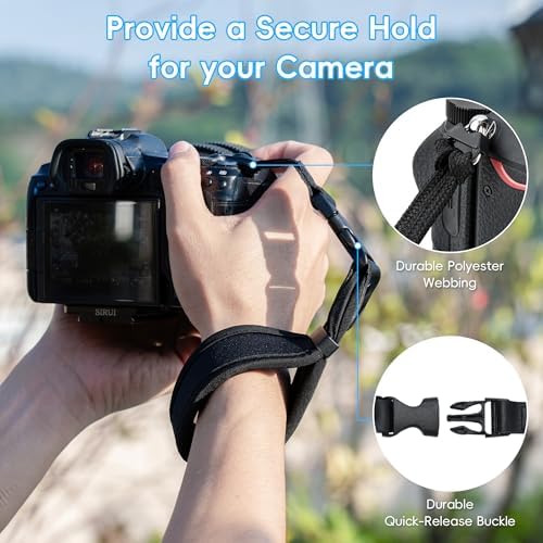 Quick Release Soft Neoprene Camera Hand Grip Strap for Sony RX10 V A7C II R - Image 3