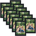 Giftgarden 4x6 Picture Frame Black 4 x 6 Photo Frames Bulk for Wall or Tabletop, Set of 12 by Giftgarden