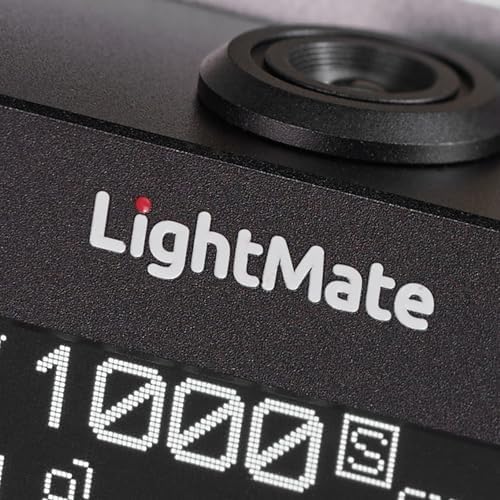 LightMate Area 2S Light Meter Photography & OV-X1 17° Retro Viewfinder, 0.96" Large OLED Screen, Ultra-Compact, Rechargeable Battery, for Leica & Other Film Cameras, Black - Image 6