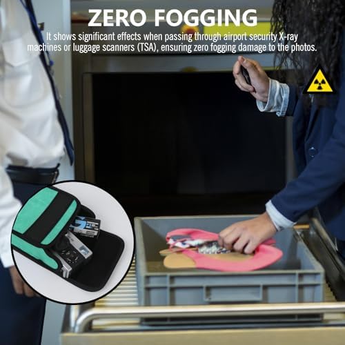 eTone X-Ray Film Protection Bag, Radiation Shield for 4x5-inch Films 135, 120, 620, and select cameras, Waterproof, Temperature Resistant (Green) - Image 7