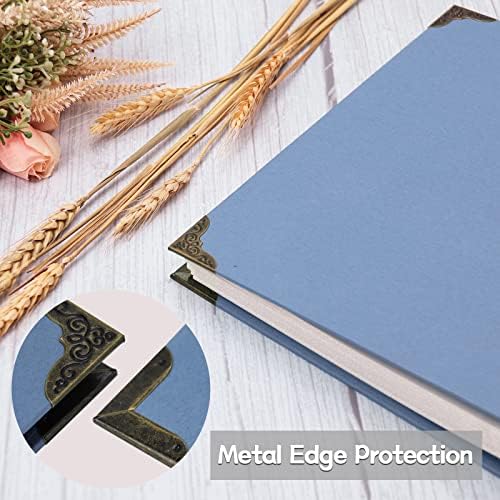Vienrose 3-Ring Self-Adhesive Photo Album 9x10.6 In, 40 Pages, Skyblue - Image 2