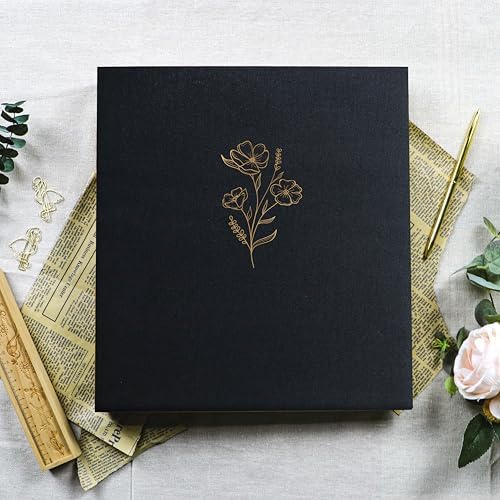 Holoary Photo Album 4x6 500 Photos 5 Pictures Per Page, 500 Pockets 4”x6” Picture Album, Linen Fabric Cover Big Picture Book for Photos, 4x6 Photo Albums for Family Weddings Travel Memories(Black) - Image 3