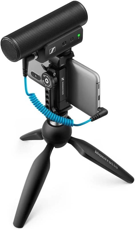 SENNHEISER Professional MKE 400 Directional On-Camera Shotgun Microphone with 3.5mm TRS and TRRS Connectors for DSLR, Mirrorless & Mobile , Connects with Auxiliary - Image 6