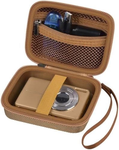 ALKOO Digital Camera Case for CAMKORY/Pouch for KODAK Pixpro, Dark Brown by ALKOO