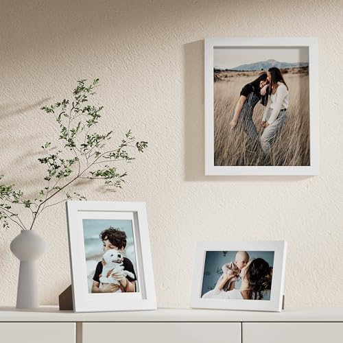 Vittanly 10 Pack Picture Frames Collage Wall Decor, White - Image 4