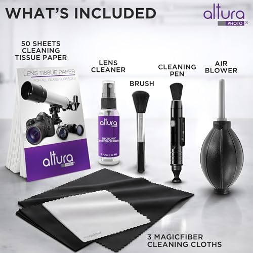 Altura Photo Camera Lens Cleaning Kit, Lens Cleaner for DSLR & Mirrorless - Image 6