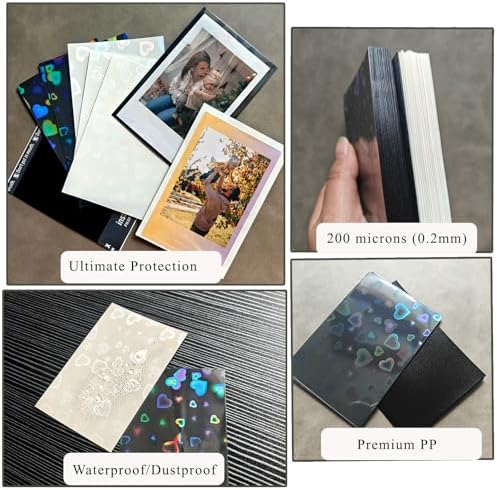 2x3 Kpop Photocard Sleeves 100pcs 60x90mm Holographic Photo Protector - Image 5