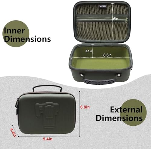 Small Camera Case Bag for Canon EOS Rebel T7/R50//R100 DSLR Camera Green - Image 2