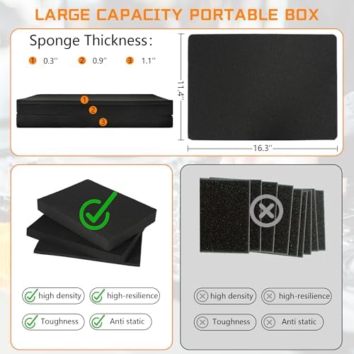 17 Inch Hard Carrying Storage Case - Image 5