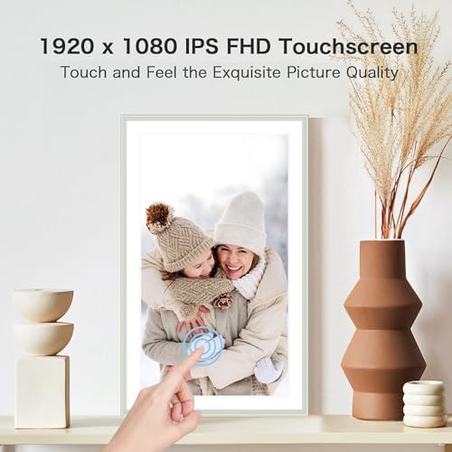 Digital Picture Frame, 15.6 Inch Frameo Digital Frame WiFi Large Display - Image 5
