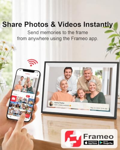 Frameo 15.6 Inch Smart WiFi Digital Picture Frame - Image 7