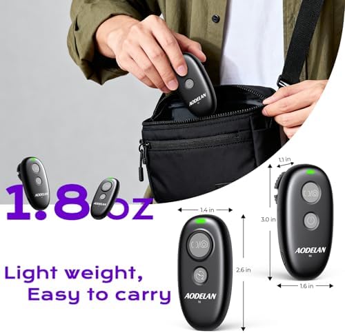 Aodelan for Sony Camera Rechargeable Wireless Remote Shutter Release - Image 6