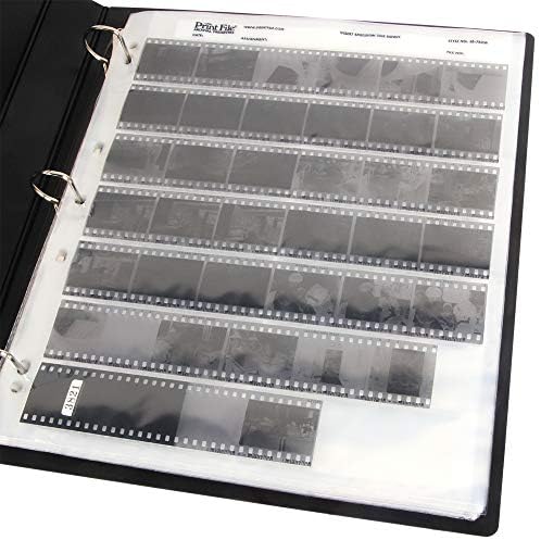 Acid Free Archival Film Bag Album Film Protector Storage Box Archival 3 Ring Binder for Printfile Standard 135 35mm 120 4x5 8x10 Negative Pages Film Bag - Image 6