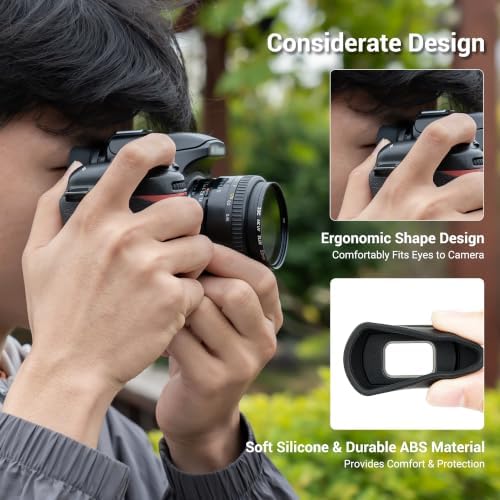 Long Viewfinder Eyecup Eyepiece for Nikon D750 D780 D7500 D7200 D3500 D3400 - Image 4